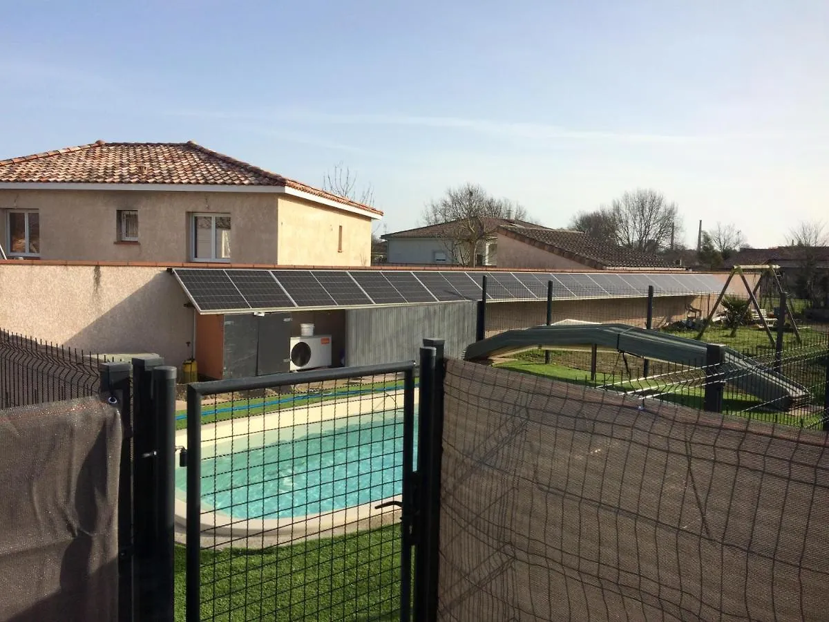 Chalet piscine montech